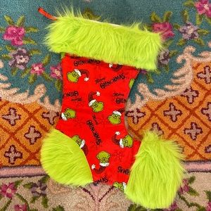 Large Grinch Christmas stocking
